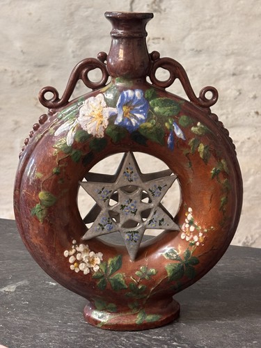 Vase gourde barbotine - vase, Édouard