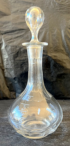 Burette graduée cristal - en,