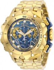 Invicta Venom Reserve 27791 Swiss Gold Quartz Rare 51mm