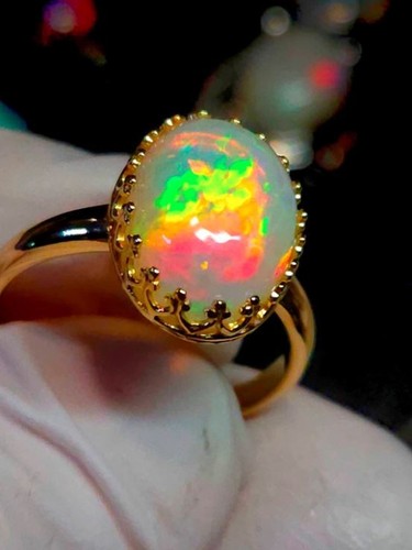 Bague fiançailles opale de - de,