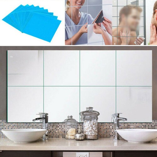 Verre miroir carreaux - verre,