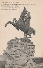 CPA 88 LA JUMENTERIE Statue de