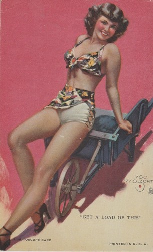 Pin mutoscope carte get - up,