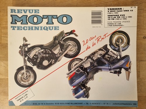 Revue technique moto 78 - moto, n°