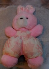 DOUDOU PELUCHE VINTAGE LAPIN