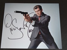 Photo signée Pierce Brosnan - Autographe avec COA - Bond 007 Meurs un autre jour