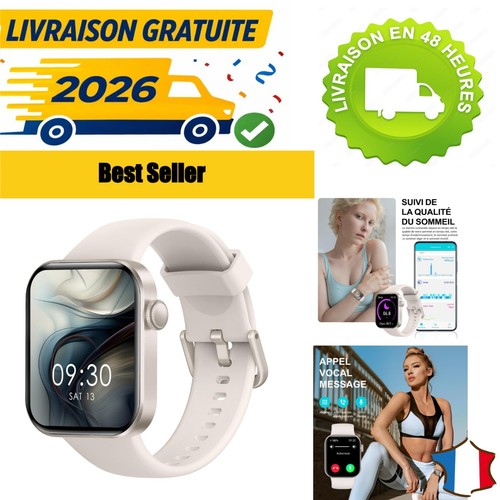 Montre connectée bluetooth - montre,