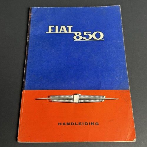 Fiat 850 handleiding - handleiding, 34p
