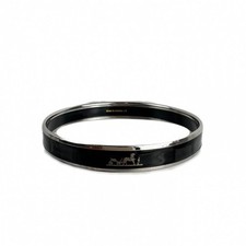 Hermes Bracelet jonc noir