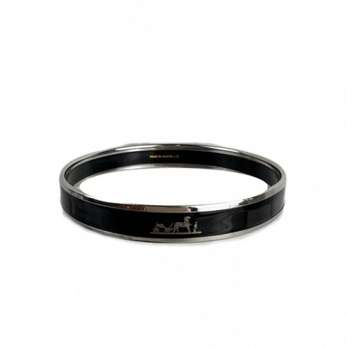 Hermes bracelet jonc noir - hermes,