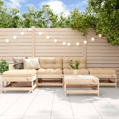 Salon jardin avec coussins - avec,