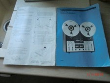 Tandberg TD 20A Original Manuel d'Utilisation Français avec quelques Schémas