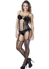 catsuit resille bodystocking,collant combinaison sexy ouvert entre jambe