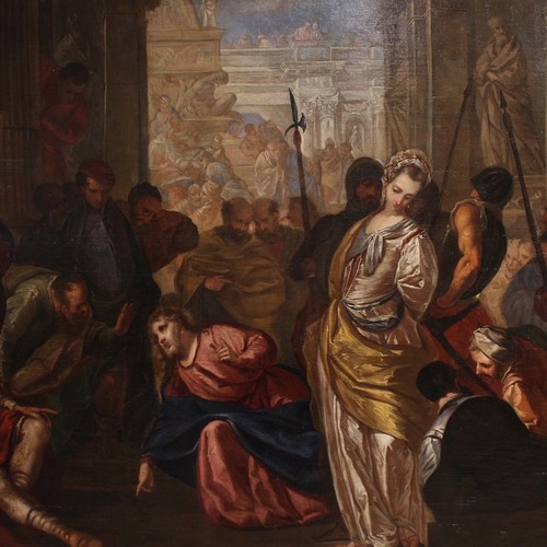 Christ adultère tableau - adultère,