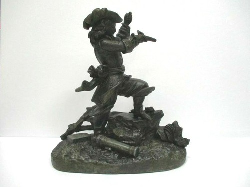 Statuette régule - en,