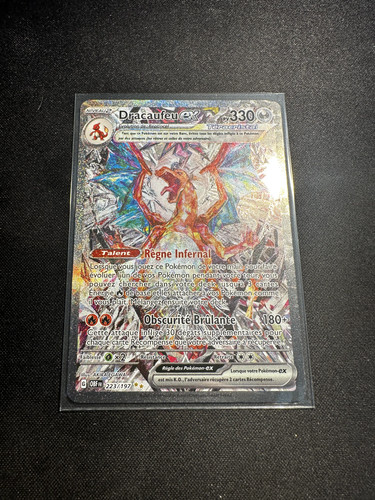 Carte pokemon dracaufeu - carte, ex