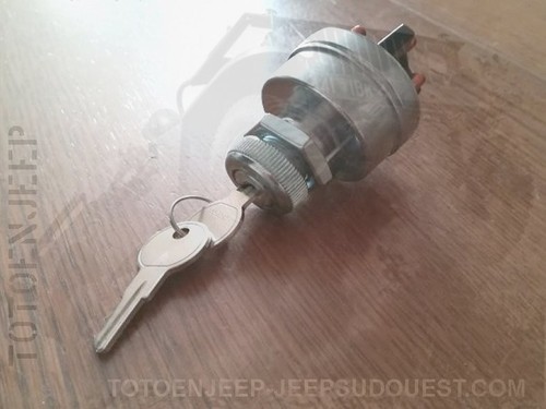 Commutateur rotatif contact - contact, a