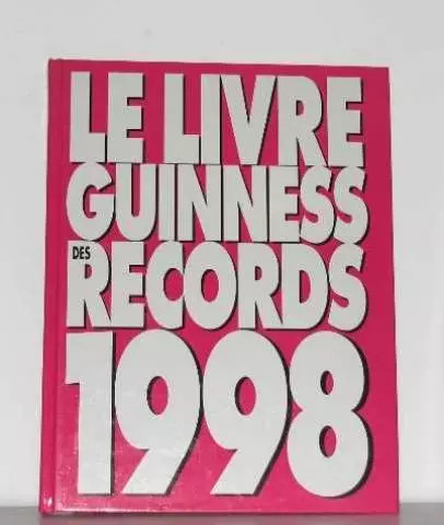 Livre guinness des records - des,