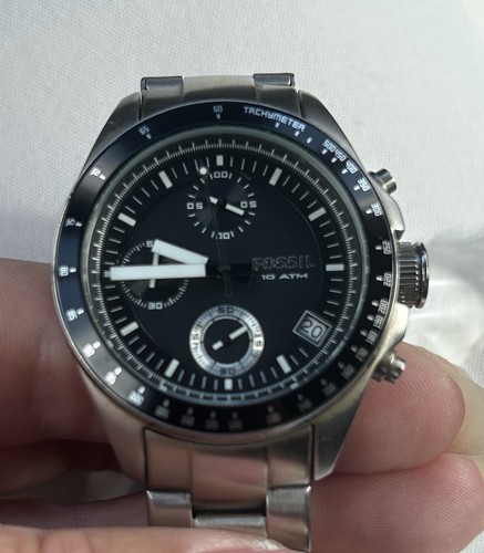 Fossil montre homme quartz