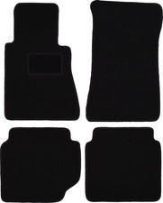 Tapis de sol en velours noir pour Mercedes W123 année 1975-1986 set 4 pièces