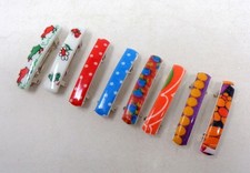 Lot 8 peignes anciens - Barrettes à cheveux vintage 1970's - Made in France