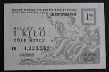 Billet de matière - 1 kilos