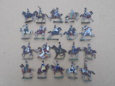 20 FIGURINES PLATS D' ETAIN EPOQUE DEBUT 1900 "CAVALIERS 1ER EMPIRE" (Lot n°2)