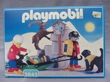 PLAYMOBIL 3843 ALPINISTES sauvetage montagne bouquetin boite NEUVE 1995 vintage
