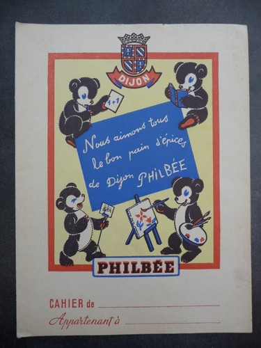 Ancien protège cahier - ancien, protège-cahier