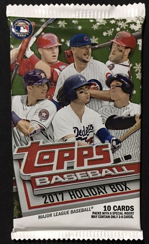 2017 topps baseball holiday - 2017,