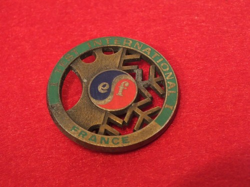 Broche insigne ski - esf, test