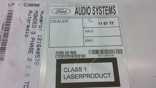 Autoradio ford mondeo - autoradio,