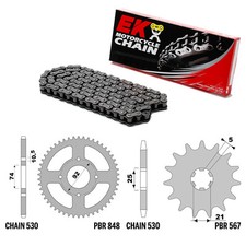 YAMAHA RD-LC (4LO) 350 1980-1982 chaîne pignon couronne set 530 PBR EK2862