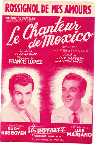 Partition cht acc 1951 - -, luis