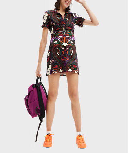 Desigual robe chemisier femme - robe,