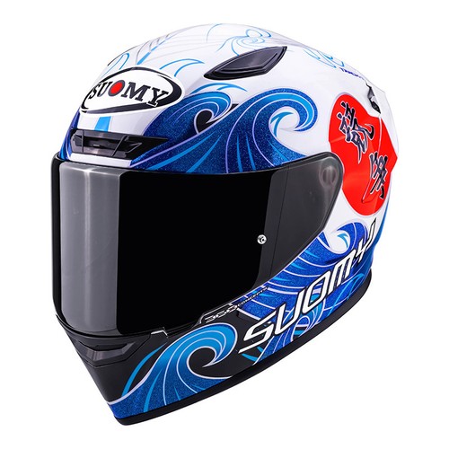 Casque suomy track waves - casque,