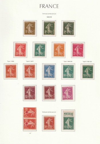 France timbres anciens - !,