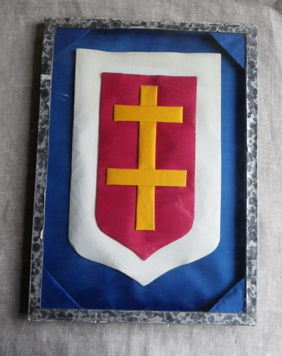 Croix lorraine tissu - croix,