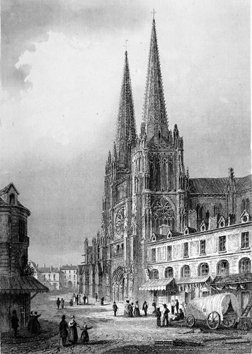 Bordeaux cathédrale au - la,