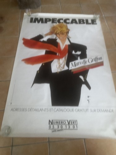 Affiche gruau marcelle - gruau,