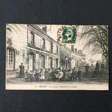 CPA ASFELD Ardennes Les Ecoles L’Hopital La Mairie