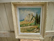 Tableau Peinture huile signé