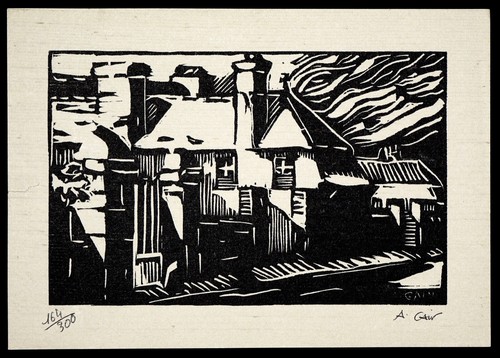 Gravure sur bois - gravure,