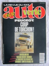 AUTO VERTE 4X4 N° 93 /Auverland 89/Nissan desert runner/ Dakar 89