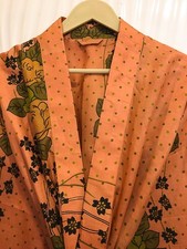 Robe Kimono Midi En Soie Pure