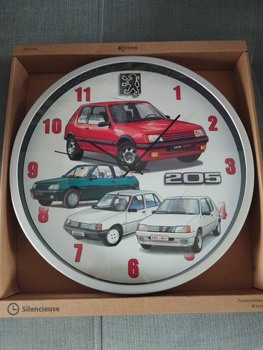 Horloge murale peugeot - , 205