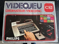 CONSOLE DE JEU VIDEOJEU ORDINATEUR VIDEOPAC C52 PHILIPS en boite