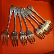 8 fourchettes à gâteau Apollo Monogramme MM - lbb0403