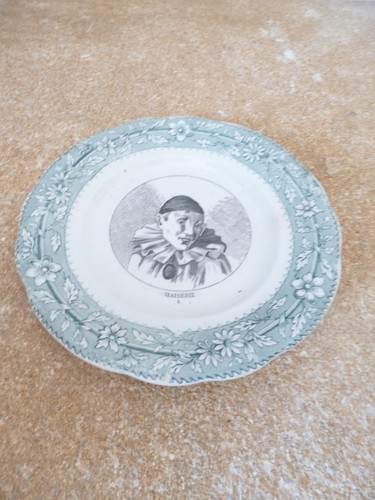 Assiette porcelaine décor - assiette,