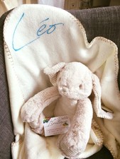 Duo Elégance - Doudou Lapin